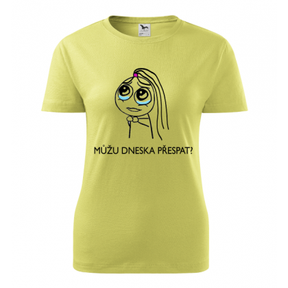 Můžu dneska přespat?